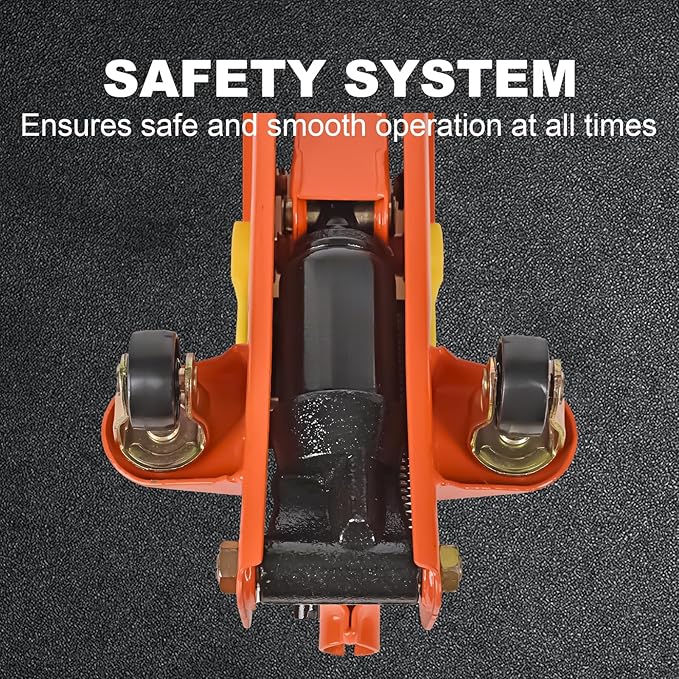 Hydraulic Floor Jack 1.5 Ton 3, 300Lbs Car Lift Portable Trolley Jack 360 Degree - Image 4