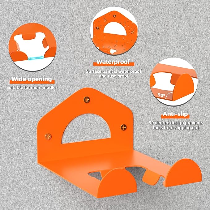 Weed Eater Hanger, Garage Organization Wall Hanger, Weed Eater Holder - Image 2