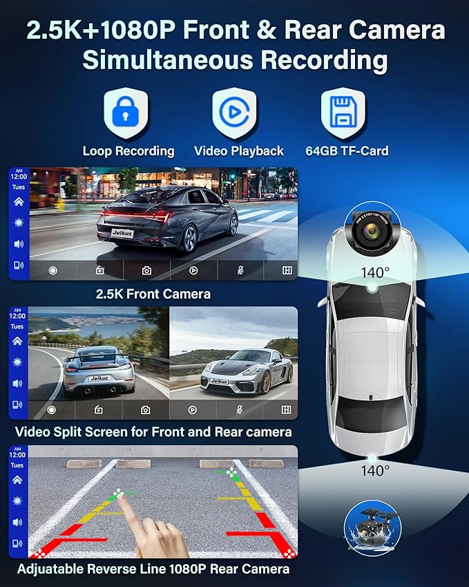 2025 Exclusive 11.26'' Portable Wireless Apple CarPlay Screen - Image 4