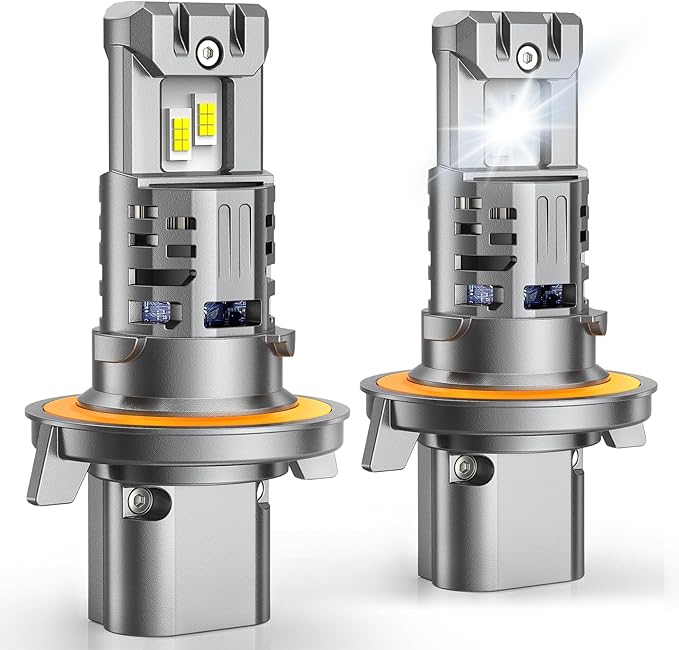 FAHREN 9008 H13 Bulbs, Lastest 45000LM High Visibility, 6500K Cool White by Fahren