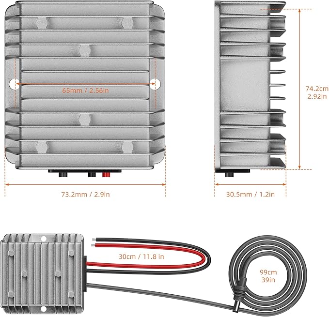 Starlink Gen 3 Power Cord 12V to 57V 4.5A Converter - Image 7