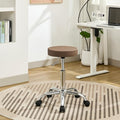 Adjustable Office Stool with Wheels 19.5’’-26.6’’ by FIRAVOE
