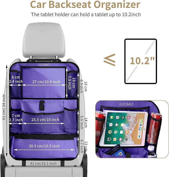 LUCMO Car Backseat Organizer - Image 6
