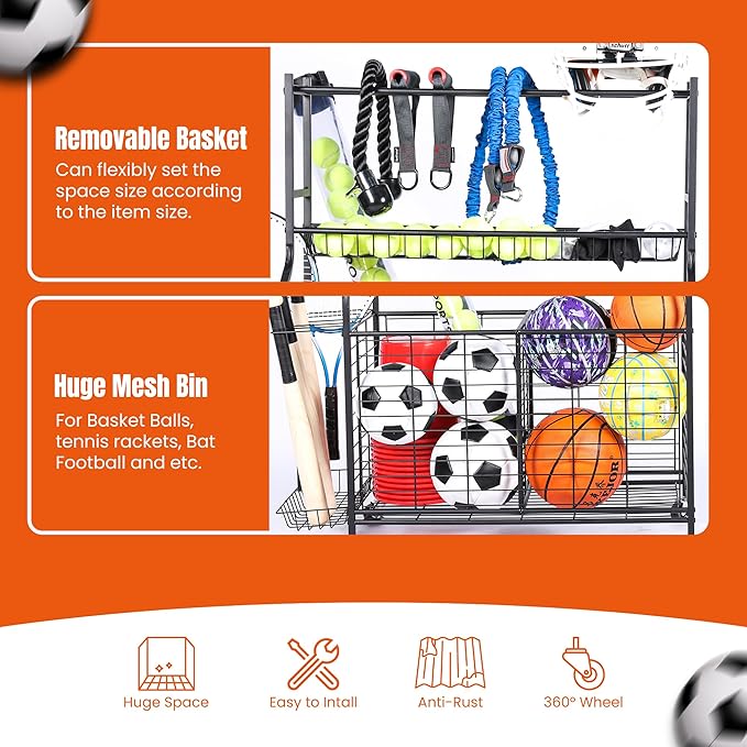Sports Equipment Organizer - Image 5