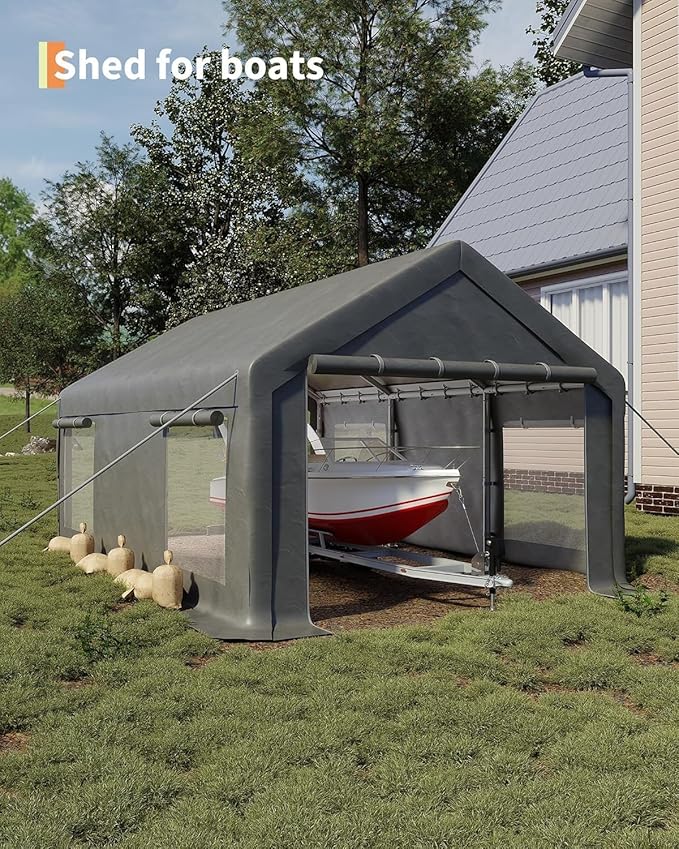 13 x 20FT Heavy Duty Carport - Image 2