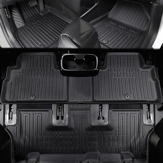 Floor Mats for Kia Telluride 2020-2024 2025 7-seat/8-seat Trunk Mat - Image 2