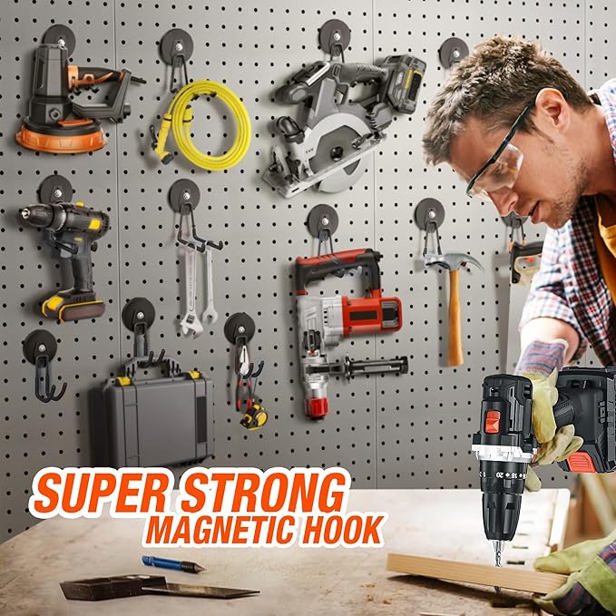 4 Pack Large Strong Magnetic Hooks - Image 5