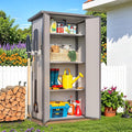 AECOJOY Resin Outdoor Storage Cabinet Waterproof by AECOJOY