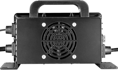 1400W Lead Acid Battery Charger 48 Volt 15 AMP 3-Pin Triangular Plug EZGO RXV & - Image 2