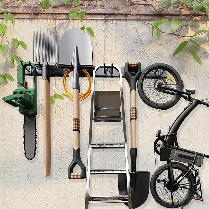 Garage Tool Organizer Wall Mount 48", Garage Wall Organizer 400 lbs, Heavy Duty - Image 8