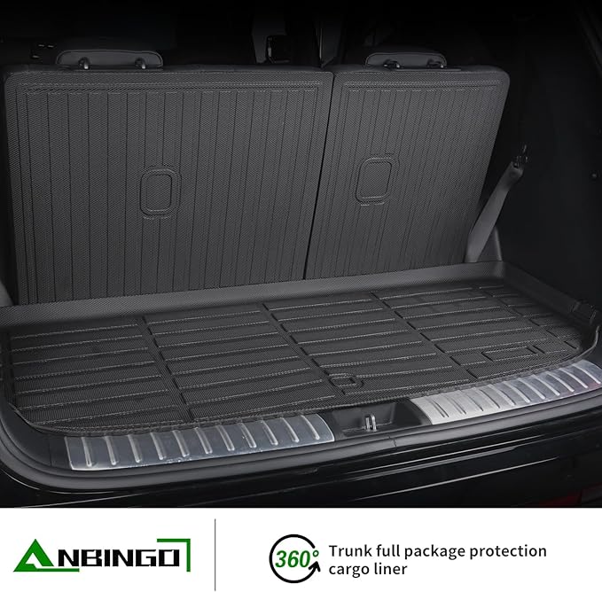 ANBINGO® Floor Mats & SeatBack Cargo Liner | CX90 2024-2025 8 Passenger | 2nd - Image 3