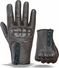 Full Finger Leather Motorcycle Gloves by MOTO5