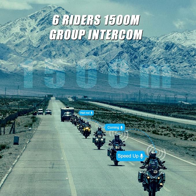 FreedConn R3 PRO Motorcycle Helmet Bluetooth Headset - Image 3