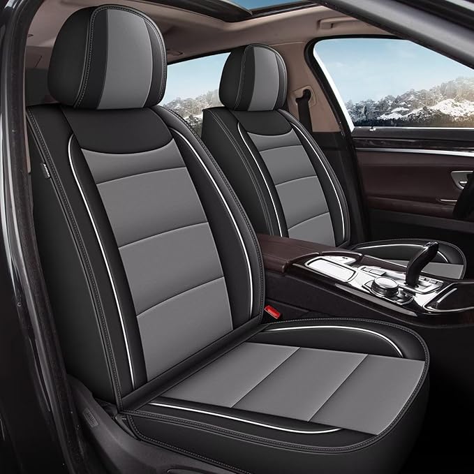 YORKNEIC 2 Front Seat Covers Fit by YORKNEIC