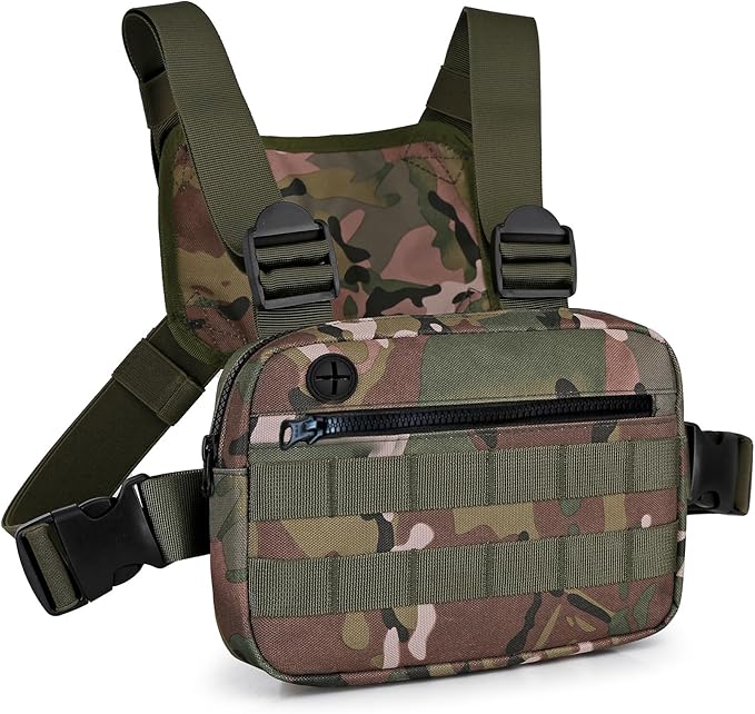 Outdoor Chest Bag For Men, EDC Chest Pack by OutdoorSportsGear
