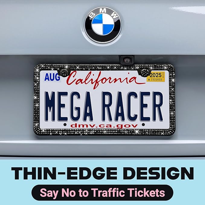 Elegant Bling License Plate Frames - Image 7