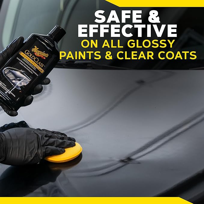 Meguiar's Gold Class Carnauba Plus Premium Liquid Wax Kit, Car Detailing Kit - Image 7