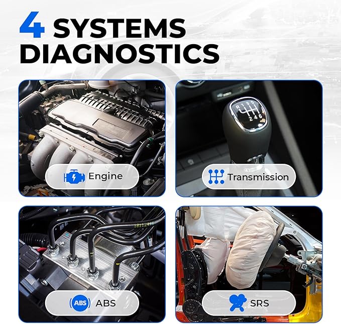 OBD2 Scanner TOPDON AD500, Oil SAS Throttle TPMS BMS EPB Reset, Engine ABS SRS - Image 2