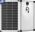 100W 12V Solar Panel, High Efficiency 9BB Cell Monocrystalline Solar Panels by Voltset
