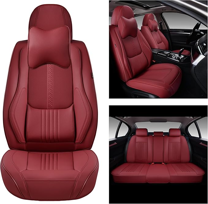 Car Seat Covers Full Set, Front and Rear Seat Covers - Image 2