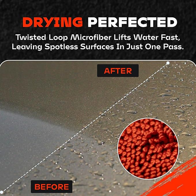Redline XL Car Drying Towel - Image 3