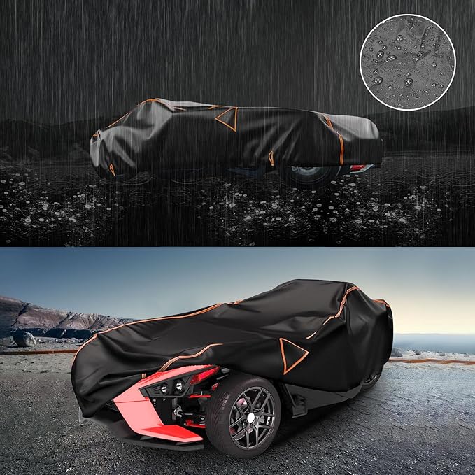 Full Cover for Polaris Slingshot Heavy Duty Premium Oxford Cover Windshield - Image 4