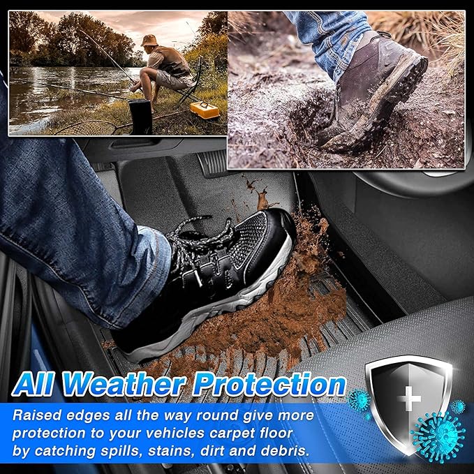 Cartist Custom Fit for Floor Mats Ford Escape 2020-2024 2025 All Weather Floor - Image 3