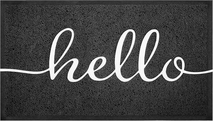 EARTHALL Funny Hello Mats Outside/Inside 48"x32", Front Door Mat Outdoor - Image 8