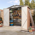 Aoxun 6'x4' Outdoor Storage Shed by Aoxun