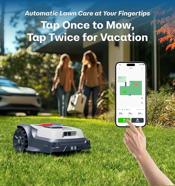 Robot Lawn Mower No Wire T1200Pro 2025 - Image 3