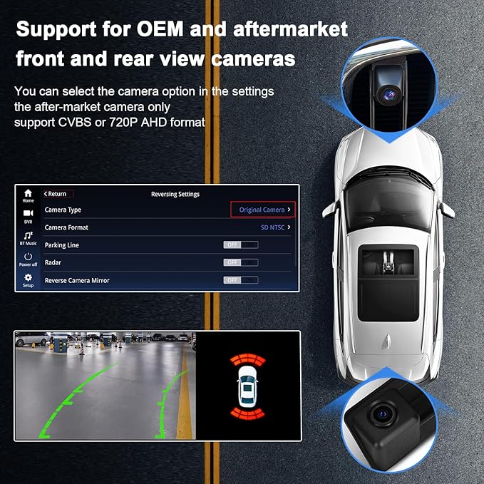 PEMP Linux 12.3" Ultra-Thin Screen E70 E71 CIC Wired Wireless CarPlay Android - Image 6