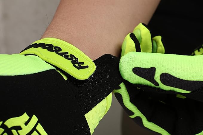 Skeleton Cool Motorcycle Bicycle Full Finger Off-Road Racing Gloves Outdoor - Image 4