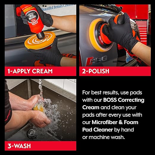 Griot's Garage Orange Foam Correcting Pads - Image 4