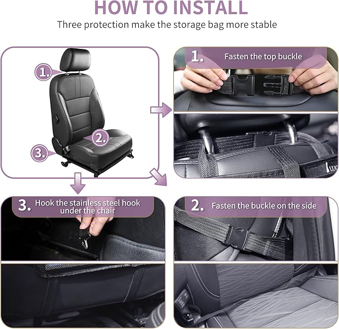 LUCMO Car Backseat Organizer - Image 2