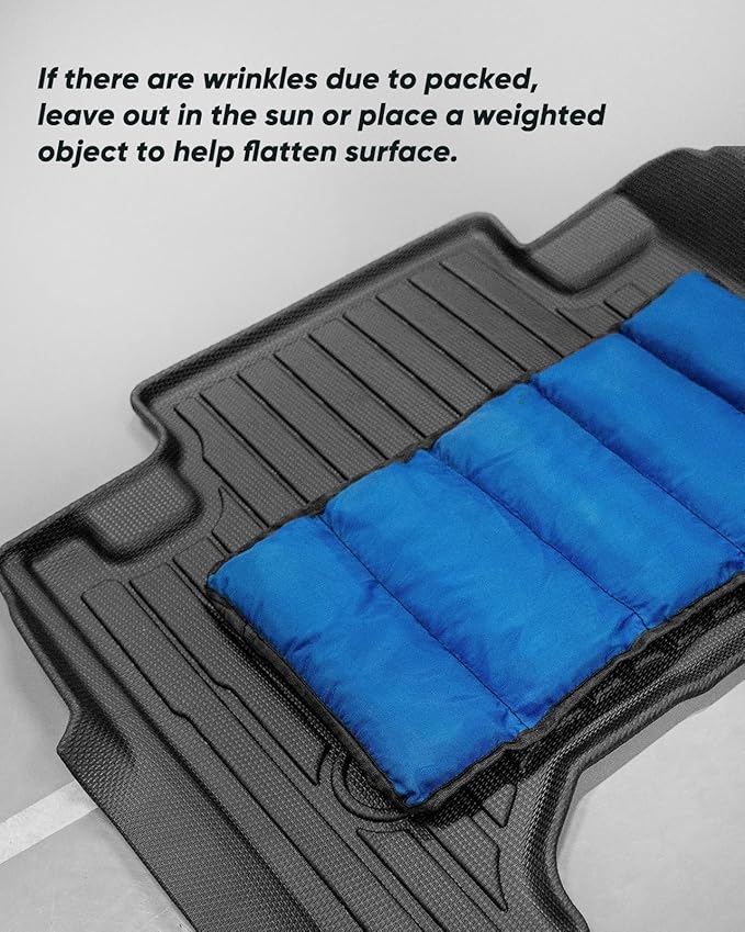 Floor Mats Full Set for Dodge Durango 2011-2015 7 Seats, All Weather Floor Mats - Image 9