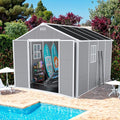 MyVoice 8x8 FT Outdoor Resin Storage Shed by MyVoice