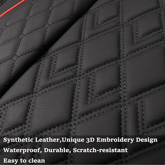 JOJOBAY Car Seat Covers for Dodge Ram 2 Pcs Front, Fit Ram 2009-2025 - Image 6