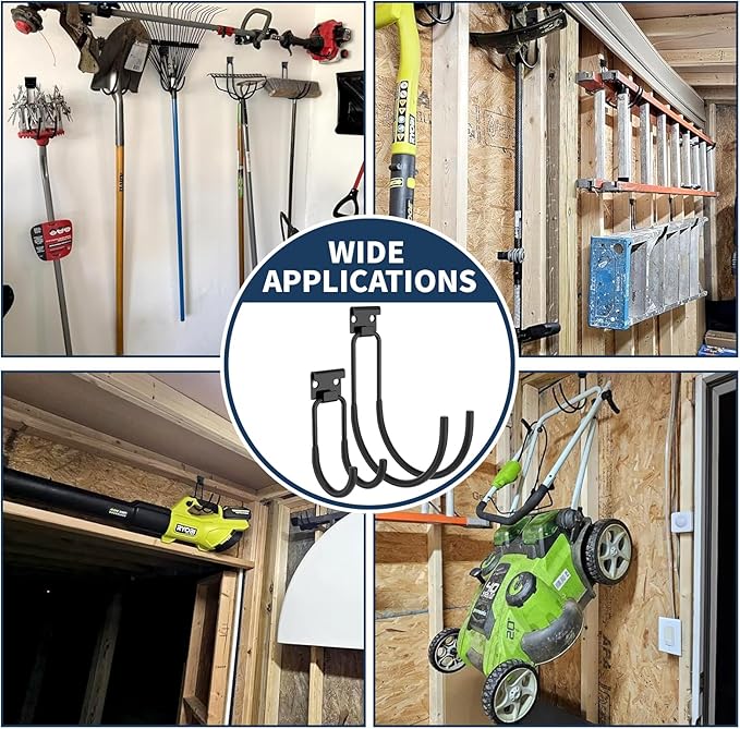 Garage Hooks Heavy Duty, Utility Hook Tool Hangers - Image 3
