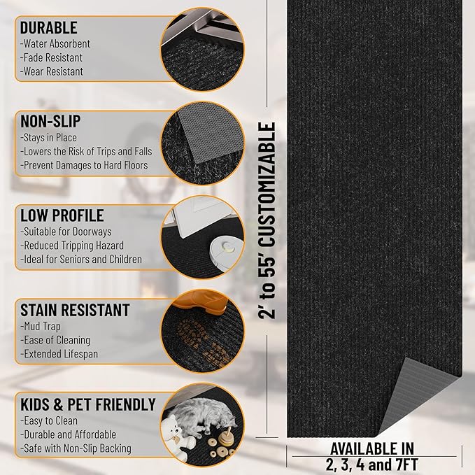 Ottomanson 6'6" x 17' Hallway Runner - Image 3
