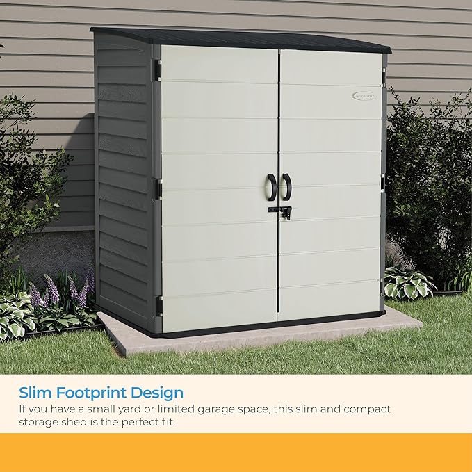 Suncast Extra-Large Vertical Storage Shed - Image 6