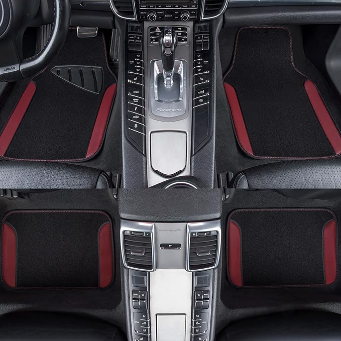 CAR PASS Waterproof Universal Fit Car Floor Mats, Car Mats Fit - Image 5