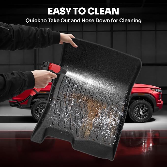 Powerty Floor Mats for 2023-2025 Chevy Colorado/GMC Canyon Accessories - Image 5