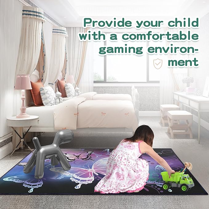 Beautiful Butterfly Fantasy Rug - Image 3