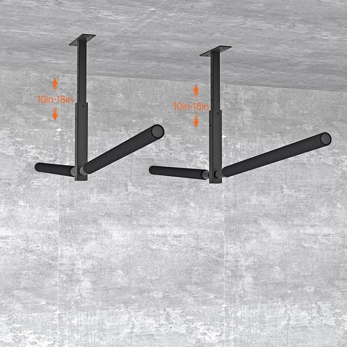Double Kayak/Ladder Ceiling Storage Rack, Hi Port 2 Ladder Hanger Overhead - Image 9