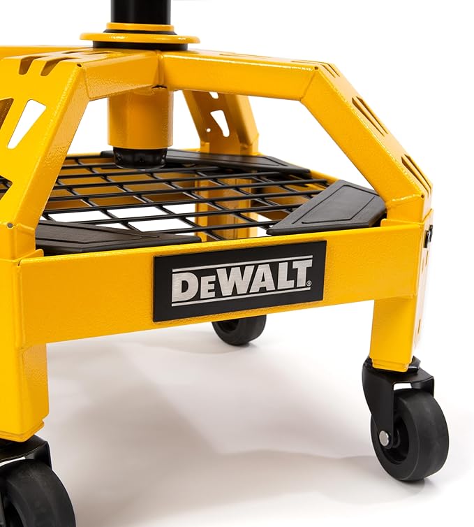 DEWALT Heavy-Duty Metal Rolling Stool - Image 4