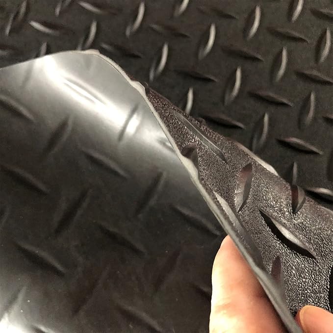 Boshen 5Ft x 7.5Ft Garage Floor Mat 2.5mm Thickened Rubber Flooring Roll - Image 2
