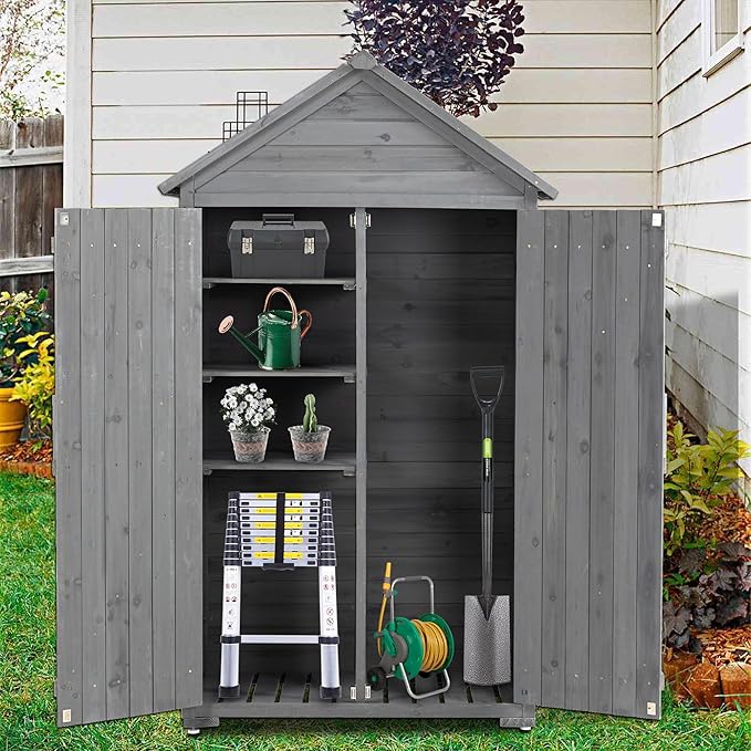39.56"x 22.04"x 68.89" Outdoor Storage Cabinet - Image 3