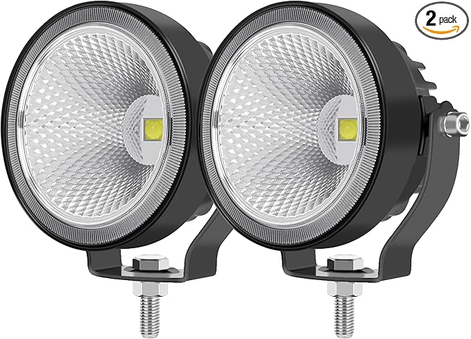 4 Inch Led Pod Light IP68 White LED Work Light Bar Car 12V 24V Led Flood Beam by SUFEMOTEC