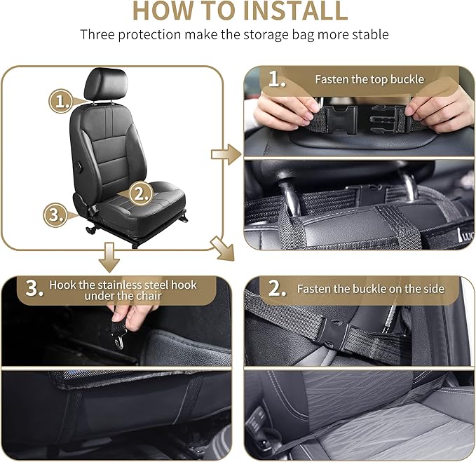 LUCMO Car Backseat Organizer - Image 5