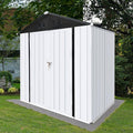 4x6 FT Outdoor Metal Storage Sheds by Favfurish